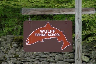 The Wulff School of Fishing, Beaver Kill Road, Lew Beach.